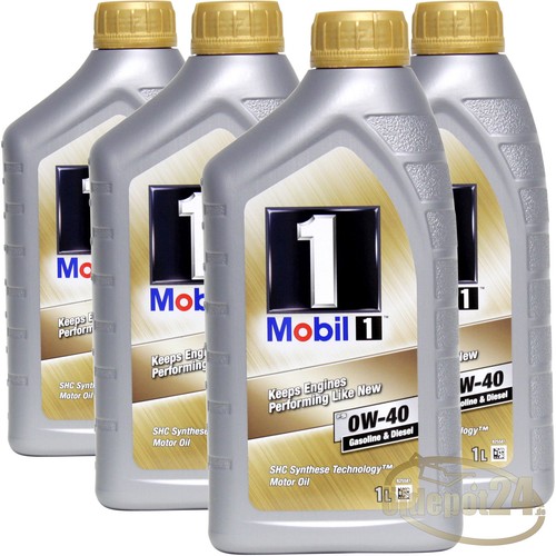 Mobil 40 4x1 liter - 0w-40,