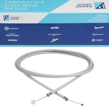 Original Piaggio Gaszug Grau