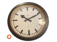1936er Siemens Halske Fabrik, Werksuhr oder Bahnhofsuhr  Bauhaus Nebenuhr German