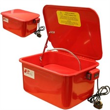 Rhyas Teilewaschmaschine 3,5 Gallonen Entfetter Reiniger Reinigungstank Lösungsmittel Tischplatte