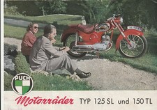 Prospekt motorrad puch typ 125 - prospekt,