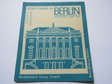 Streichholzetiketten 