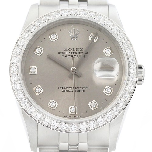 Rolex datejust 18k - rolex,