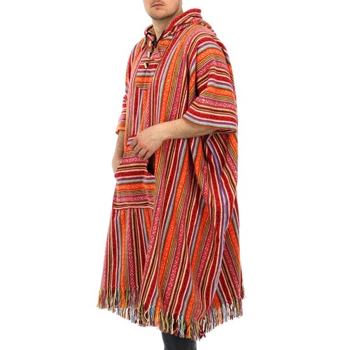 Poncho robe mit kapuze - mit, kalt