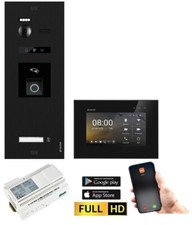 BALTER EVO HD RFID/FINGERPRINT Video Türsprechanlage 1-FAM 1x WiFi Monitor Black