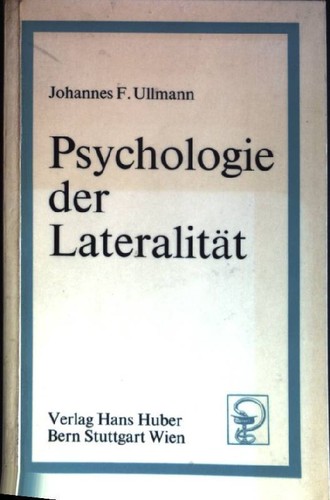 Psychologie der lateralität - der,