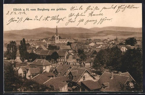 Ansichtskarte ellrich h - ellrich,