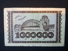 Deutsches Reich, Notgeld Düsseldorf, 1.000.000 Mark von 1923