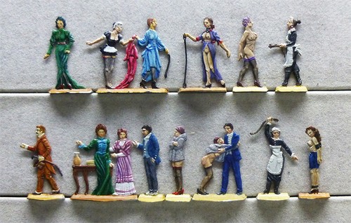 Zinnfiguren 1900 - 12,
