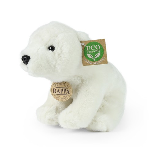 Kuscheltier eisbär sitzend - kuscheltier,