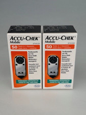 Accu Chek Mobile | 100 Stk (2 x 50 Stk) | PZN 07698771 | Verfall: 30.11.2026