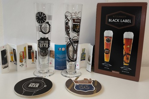 Ritzenhoff biergläser black - biergläser,