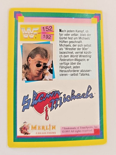 Wwf wrestling sammelkarte - wwf,