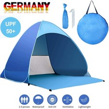 Strandmuschel Pop Up UV-Schutz