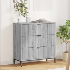 Sideboard 3 Schubladen Kommode Schrank Beistellschrank Holzwerkstoff vidaXL