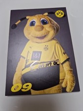 Emma Maskottchen BVB Borussia Dortmund Autogrammkarte signiert Fußball Sammler 