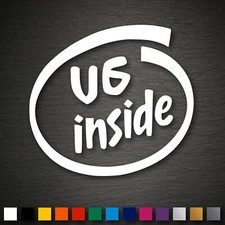 13054 V6 inside Aufkleber