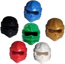 Lego  6 x Helm Tuch Ninjago Ninjakappe  Headgear Mask Hut für Minifiguren Neu