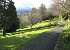 Foto 6x4 Mcrostie Park, Crieff Crieff\/NN8621 Photo aufgenommen von oben p c2009