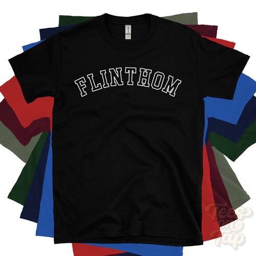 Flinthom shirt retro varsity - t-shirt,