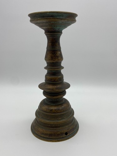 Massiver bronze kerzenständer - massiver,
