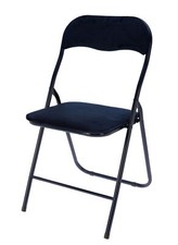 Küchen Klappstuhl m. Polster - 3  Modelle - Metall Gäste Klapp Stuhl gepolstert