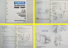 Yamaha Marine Prime Start VX250 V6 225 L3 40-90 F8 F9.9 Service Guide 1991