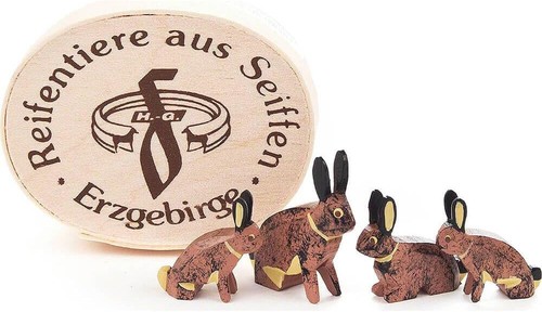 Spandose hasen echt erzgebirge - hasen,