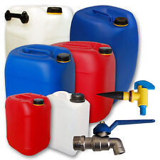 Kanister (natur, blau, weiß