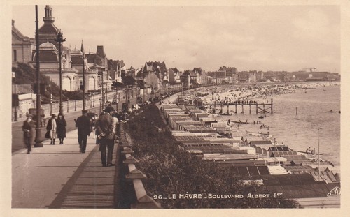 Carte postale havre - postale,