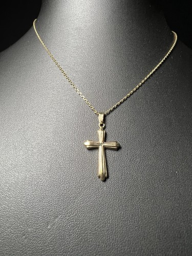 333 kreuz anhänger gold - 333, kette