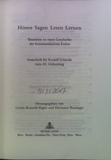 Hören - Sagen - Lesen -