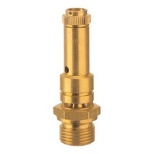 Riegler Sicherheitsventil DN 8 Messing G 1/2 Ansprechdruck 11 bar