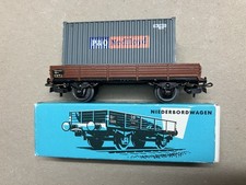 MÄRKLIN Niederbordwagen, DB. H0, Art.-Nr. 4503 mit Container