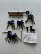 KABA Schließzylinder, Doppelzylinder, mit Schlüssel, Staubschutz, 24 Schlüssel !