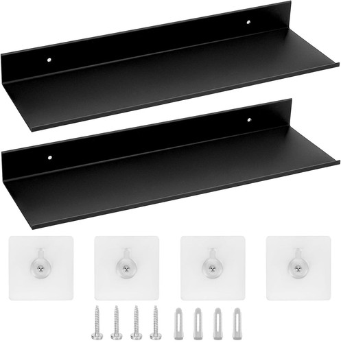 Wandregal set metall schwarz - set,