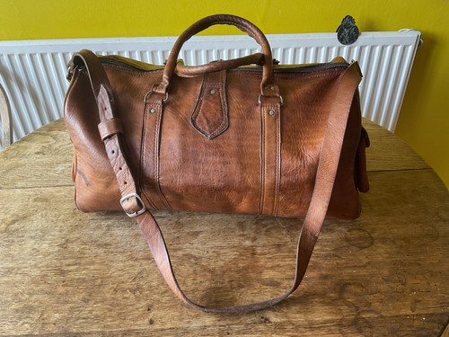 Echt vintage retro leder - retro,