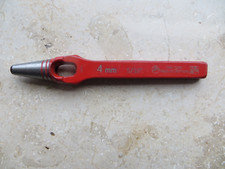 Hoffmann Group Rundlocheisen, Locheisen, Lochstanze, Made in Germany, 4 mm
