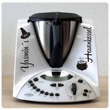 Wunsch Name Hexenkessel Aufkleber Sticker für Thermomix TM31 TM 31 Tattoo TH060