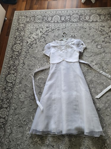 Kommunionkleid 140 weise - 140,