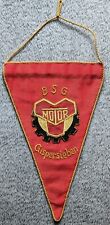 Orig gestickter Wimpel BSG Motor Gispersleben Erfurt TSV Fußball Übergabewimpel