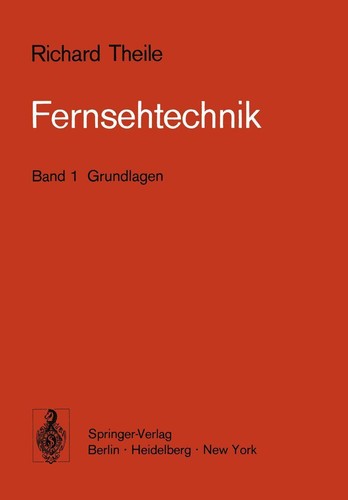 Fernsehtechnik theile - fernsehtechnik, r.
