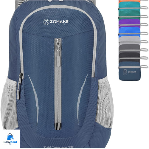 Zomake 25l faltbarer rucksack - 25l,