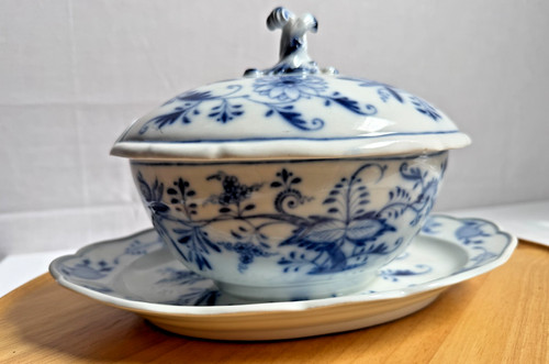 Antike meissen deckelterrine - antike,