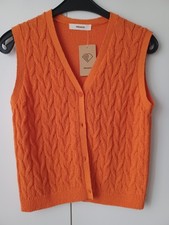 *Promod* Ärmellose orange Weste,    Gr. L (38-42)  Neu m. Etikett 