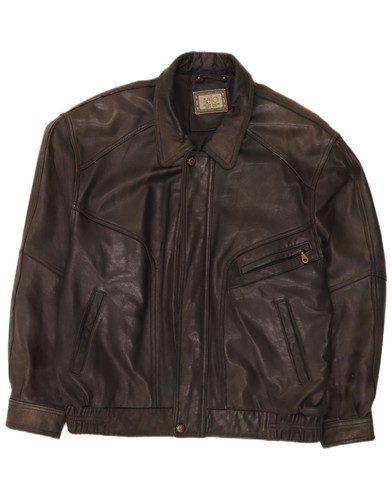 Itallo herren lederjacke - uk, 40