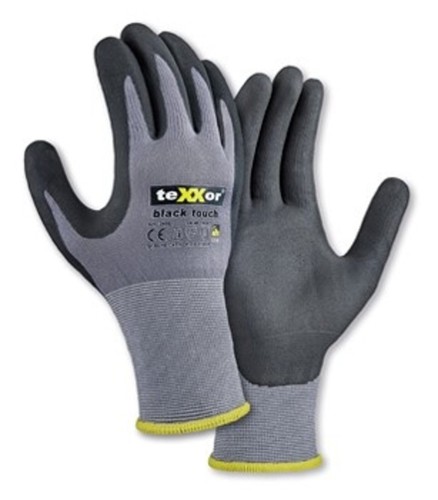 2450 texxor black touch nylon - black,