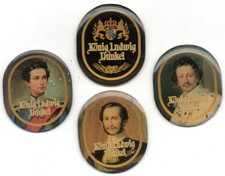 🍺Pin-Konvolut 4 Bier Beer Cerveza Pins König Ludwig Dunkel Brauerei Rarität🍻