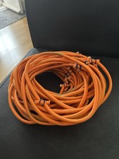 Bellicon Seilringe Orange Blaue Clips 36 Stück Gebraucht
