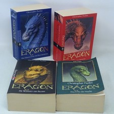 CHRISTOPHER PAOLINI Eragon Bd. 1 2 3 4 Vermächtnis des Drachenreiters 4x Buch TB